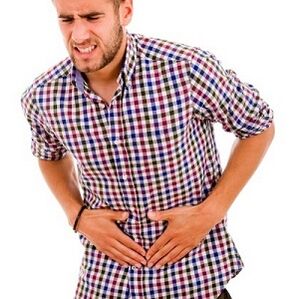 pilvo skausmas su lėtiniu prostatitu